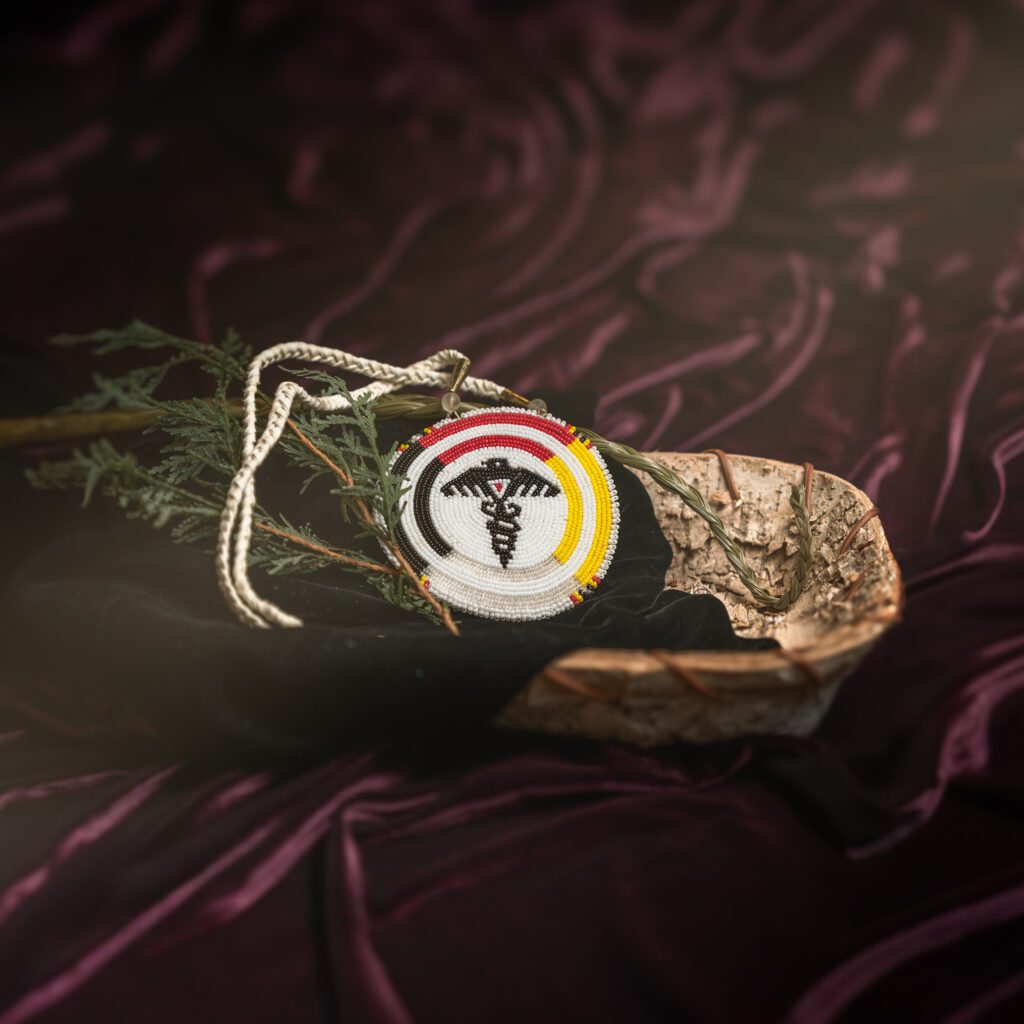 a small object with a small patch on it